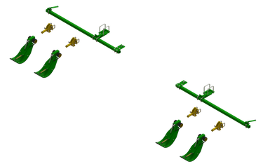 LANSS608R4 -- Lankota Stalk Stomper® Mounting Kit for John Deere® 608C/708C Series 30